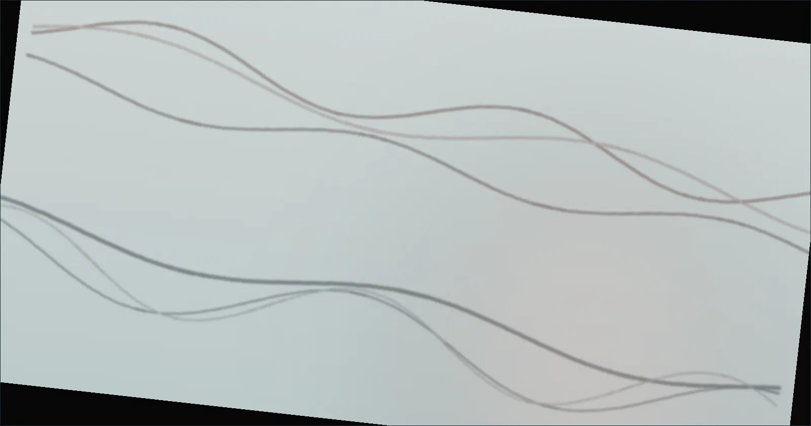 Illustration of a player charting patterns across a glowing slot game reel