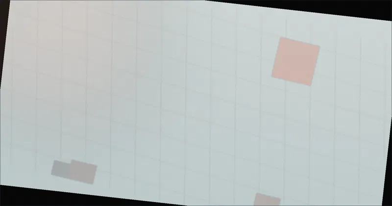 A player glitching past a boundary into unfinished game space